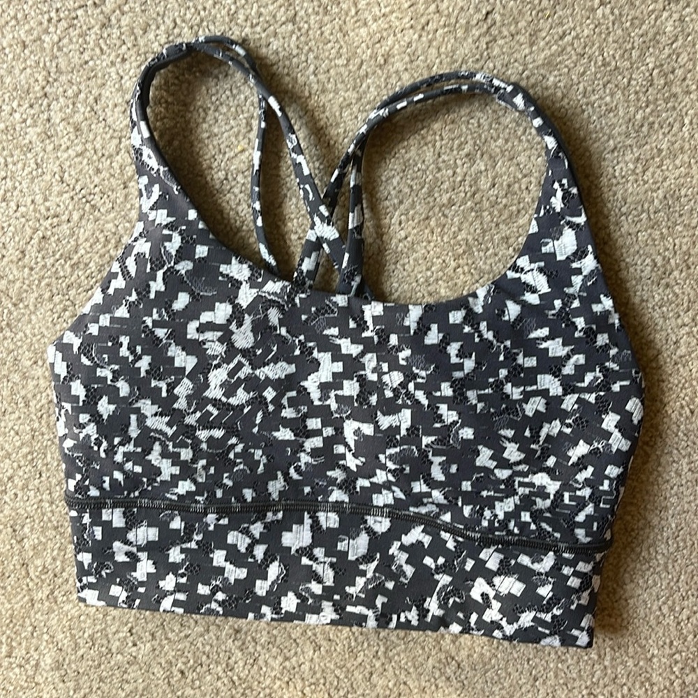Lululemon Energy Bra Long Line size 4